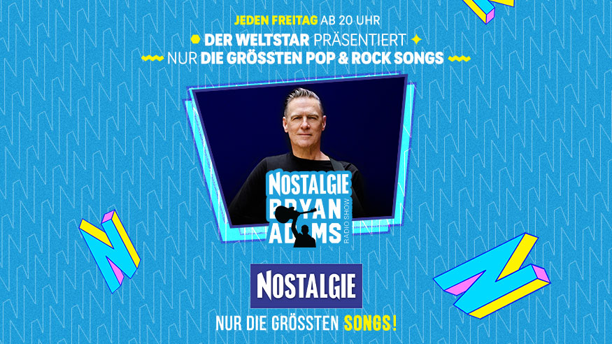 BRYAN ADAMS auf NOSTALGIE